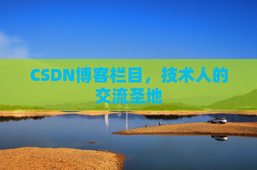CSDN博客栏目，技术人的交流圣地